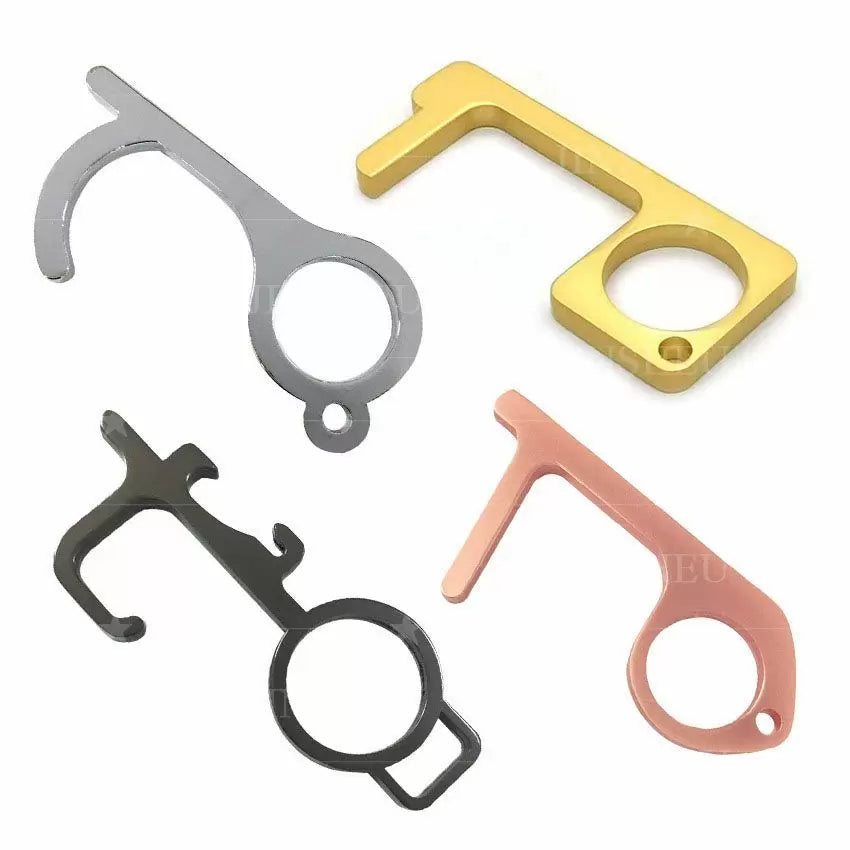 Touch Free Door Opener Keychain With Stylus